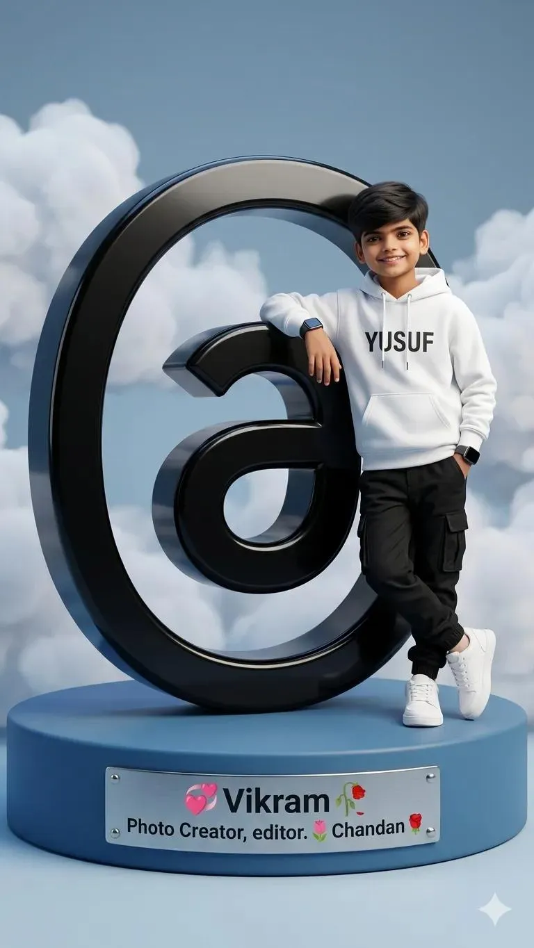 Person Leaning Against Instagram Logo