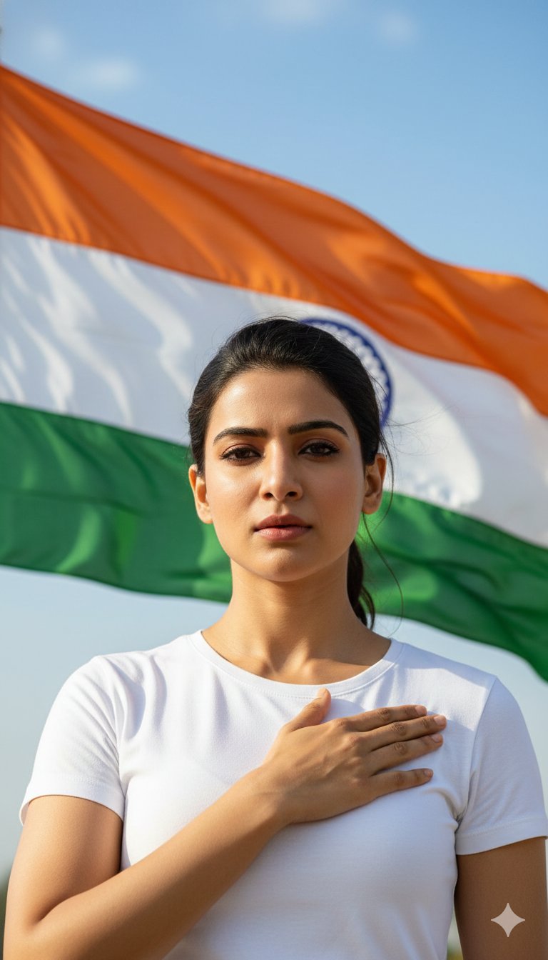 Proud Republic Day Portrait