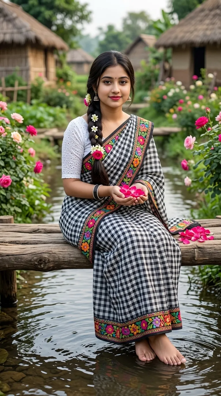South Asian woman portrait