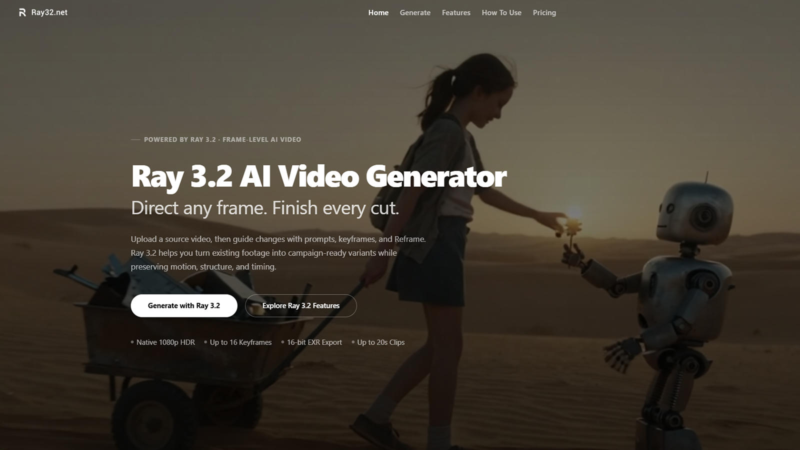 Ray 3.2 AI