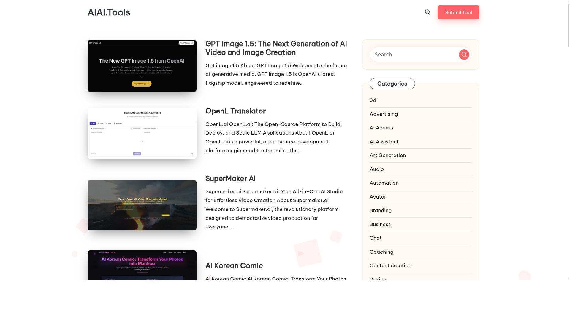 AIAI Tools product screenshot