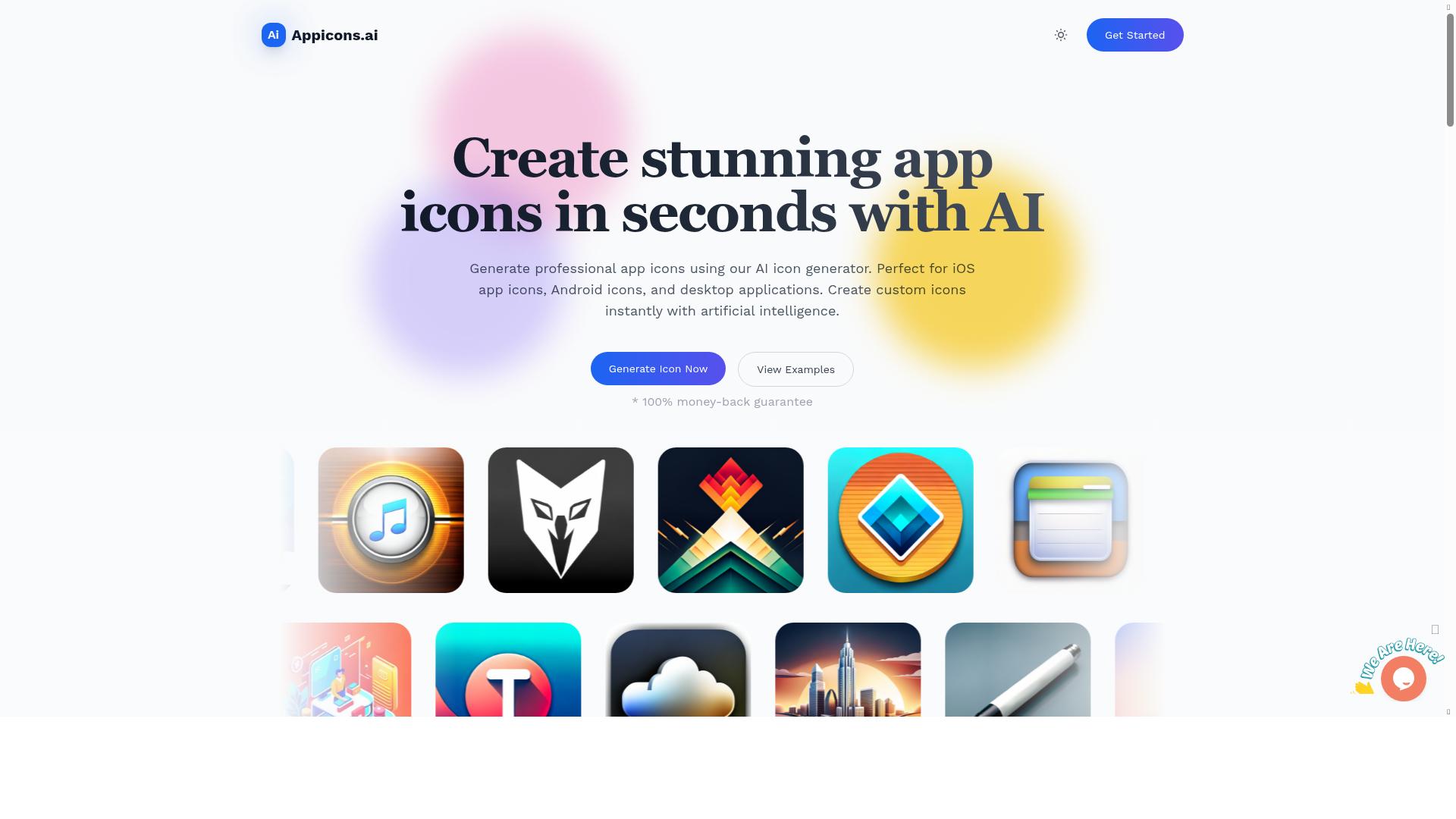 AppIcons AI product screenshot