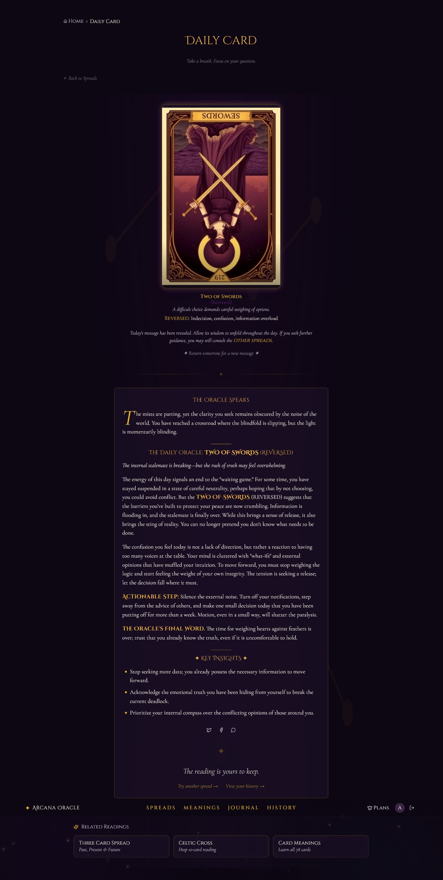 Arcana Oracle
