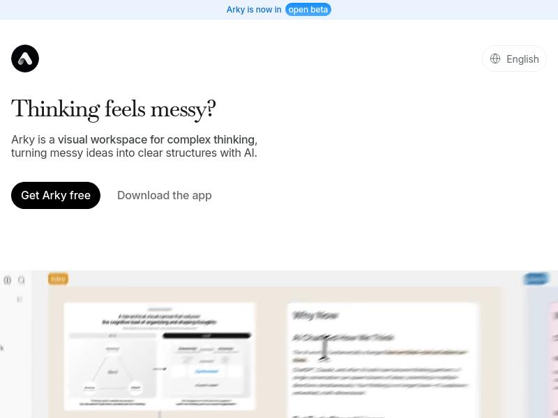 Arky product screenshot