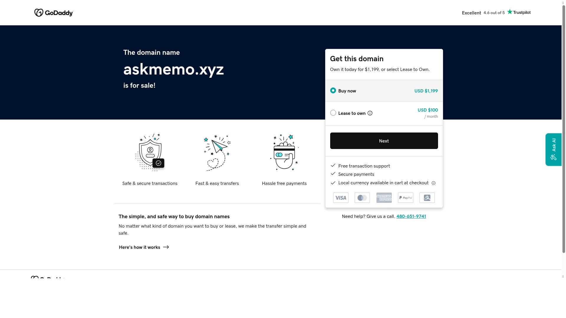 AskMemo product screenshot