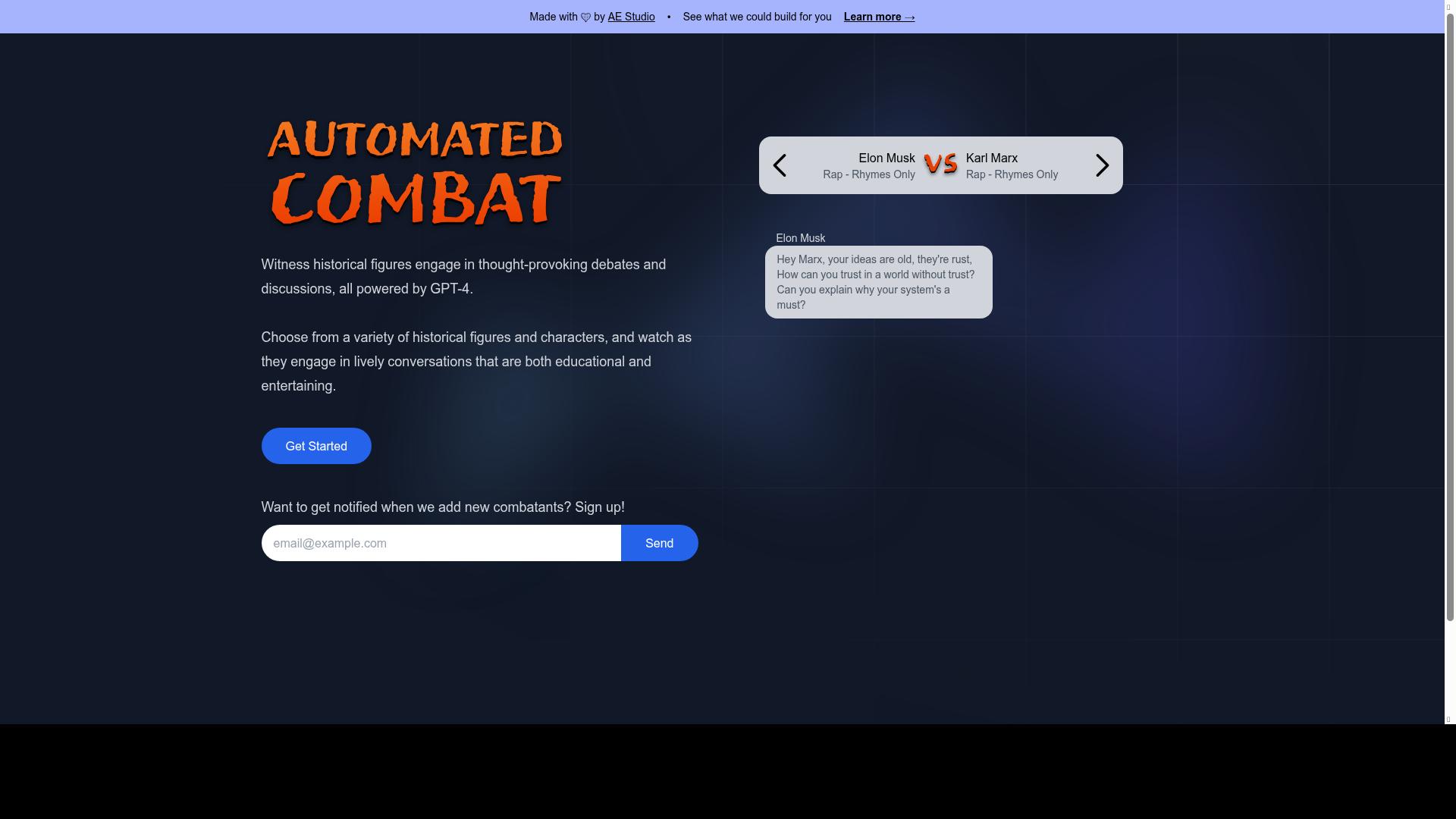 Automated Combat product screenshot
