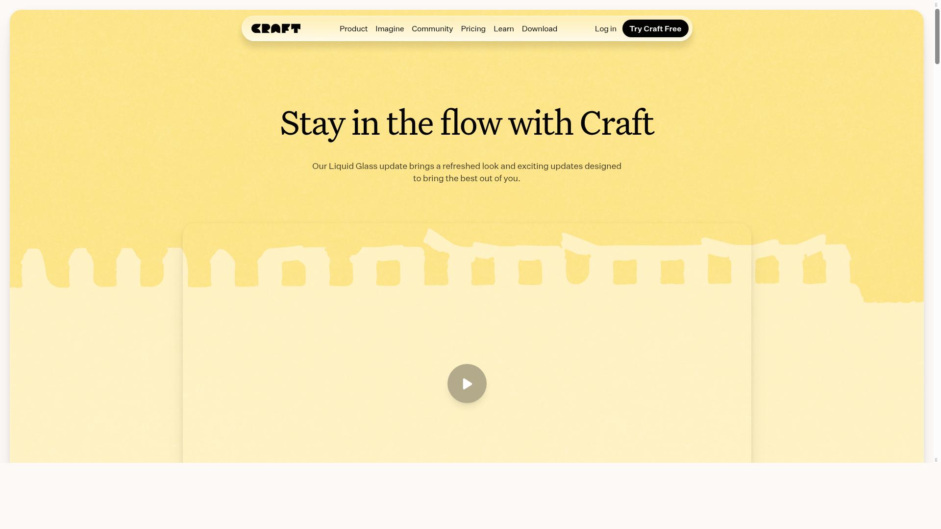 Craft product screenshot