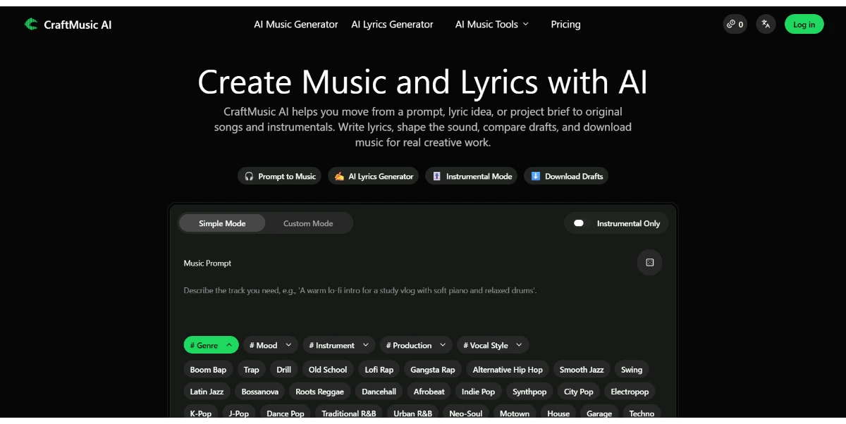 CraftMusic AI
