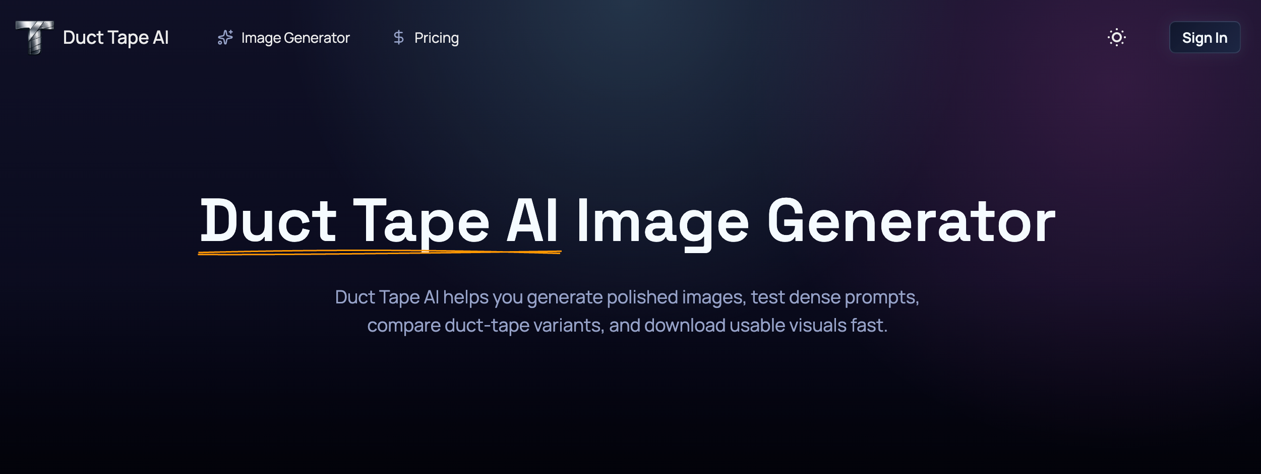 Duct Tape AI