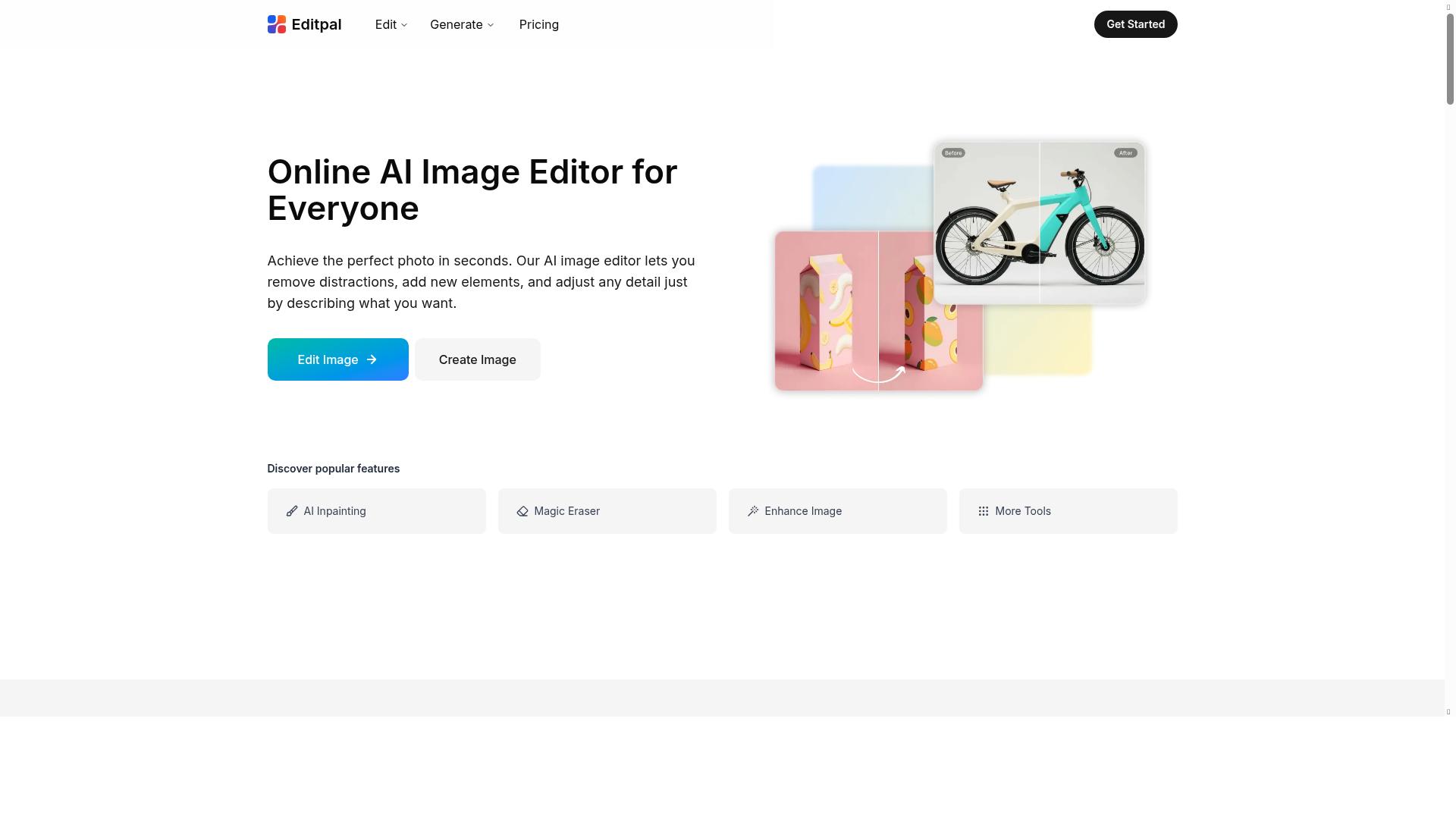 Editpal product screenshot