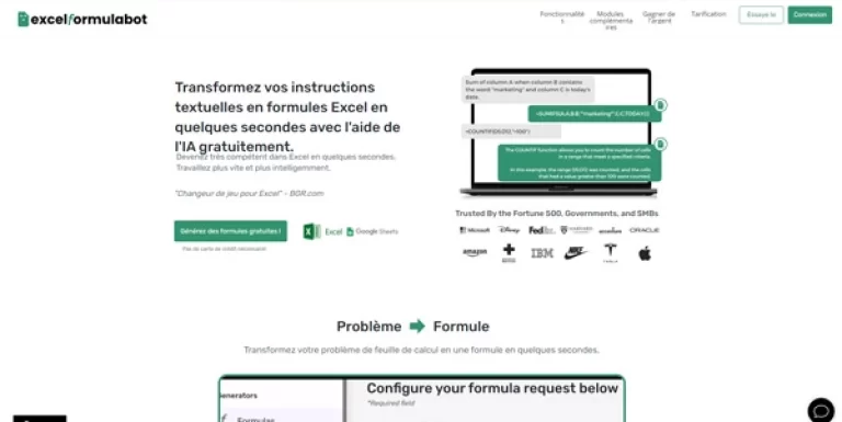 Excel Formula Bot