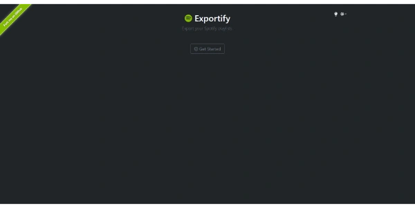 Exportify