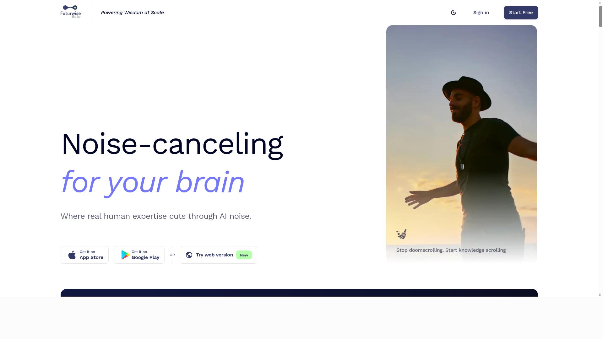 Futurwise—The fastest path to your next insight.  product screenshot
