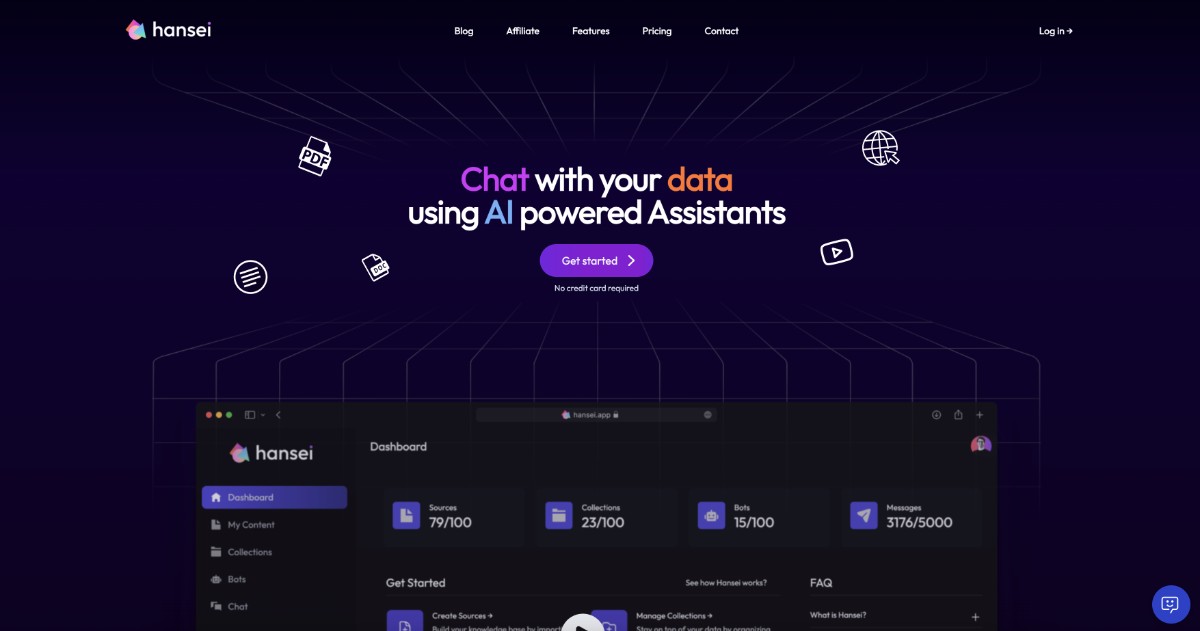Hansei product screenshot