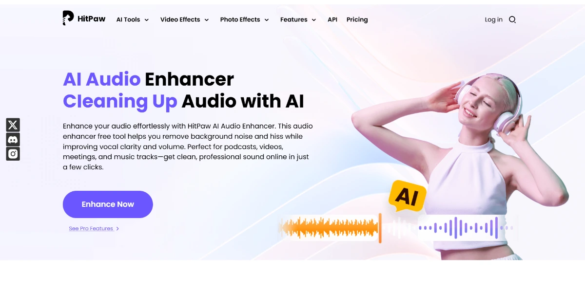 HitPaw AI Audio Enhancer