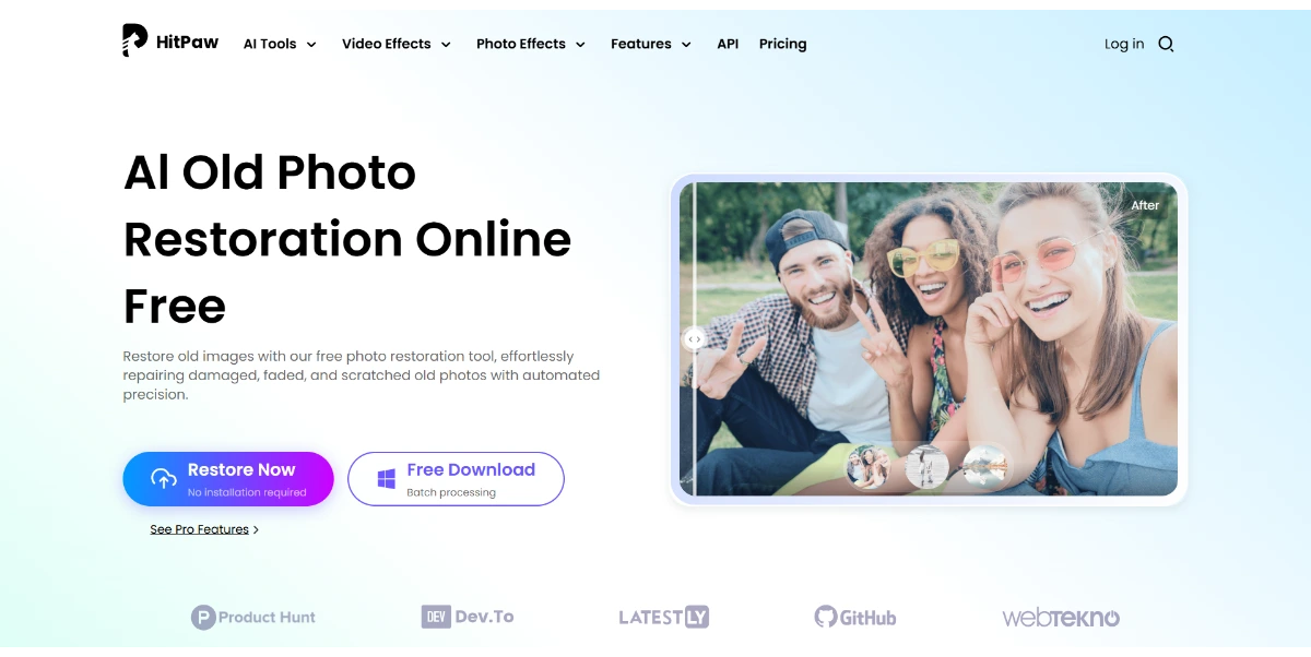 HitPaw Photo Restoration