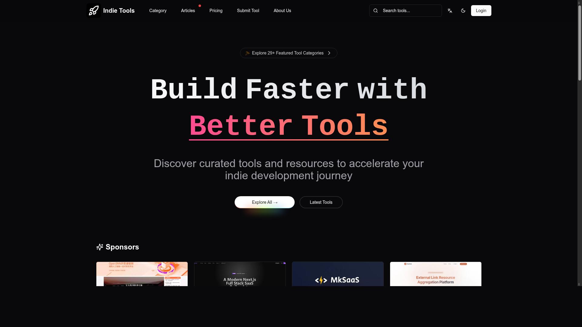 INDIE TOOLS