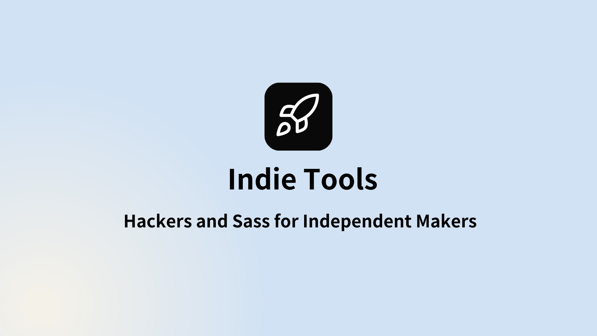 INDIE TOOLS logo