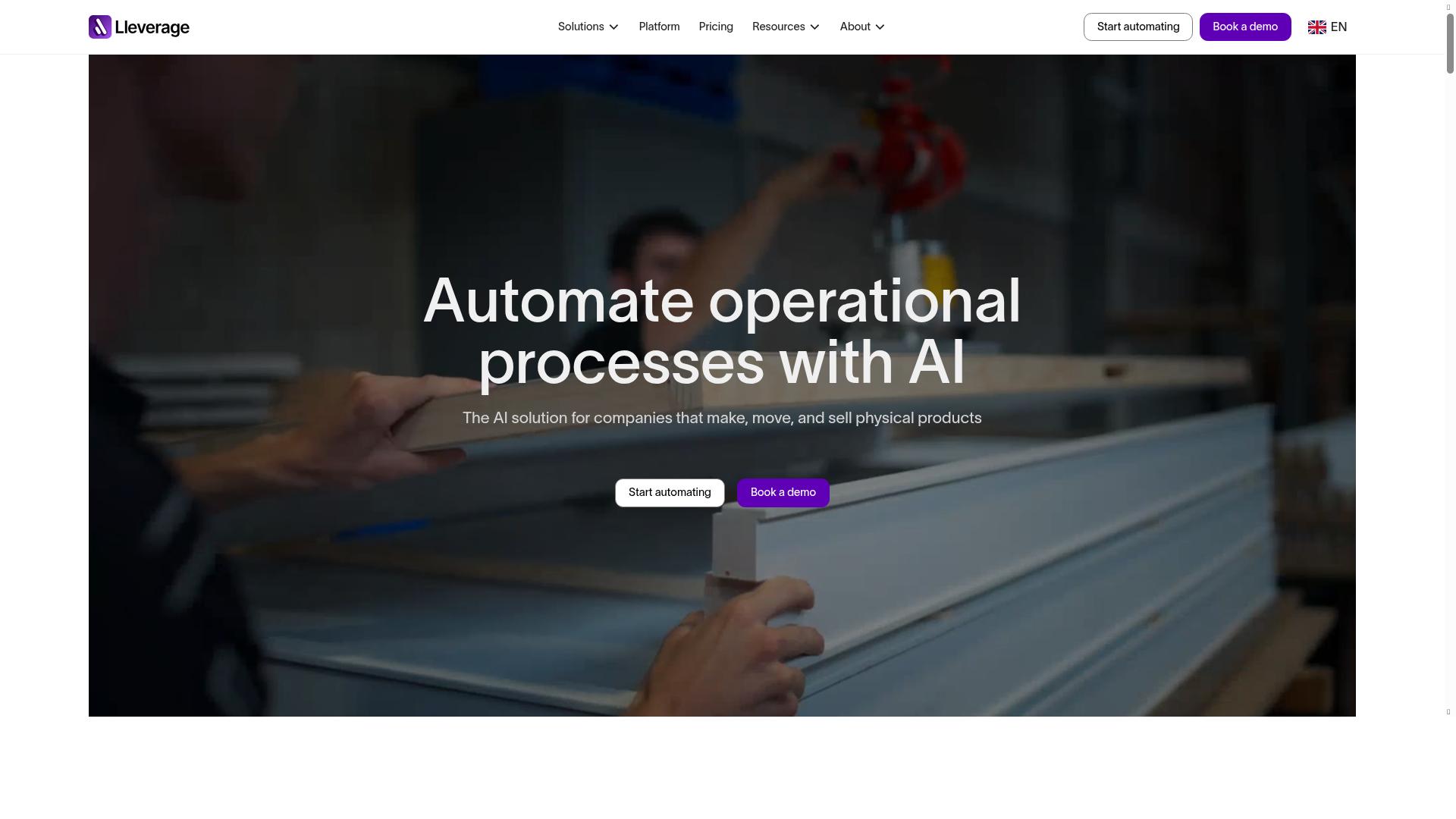 LLeverage product screenshot