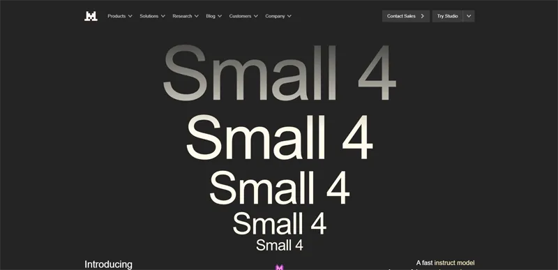 Mistral Small 4