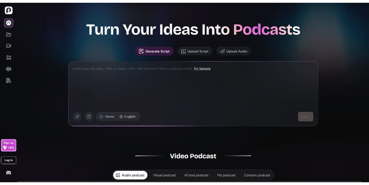 PodcastorAI