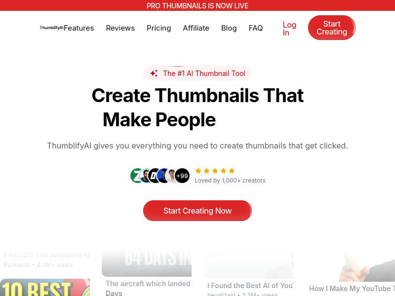 Pro Thumbnail Inspirations