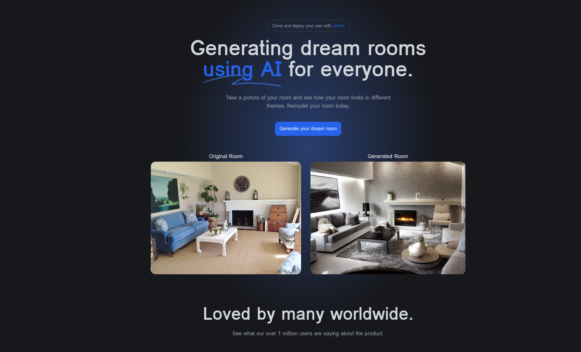 roomGPT product screenshot