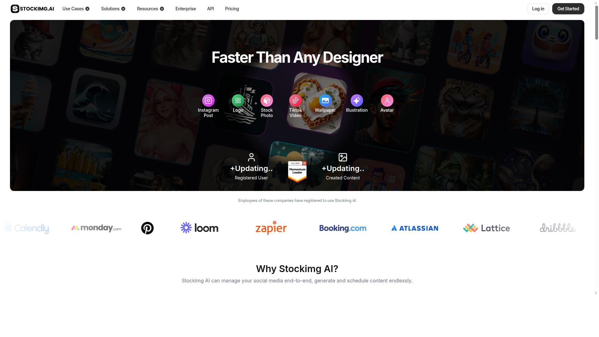 StockImg AI product screenshot