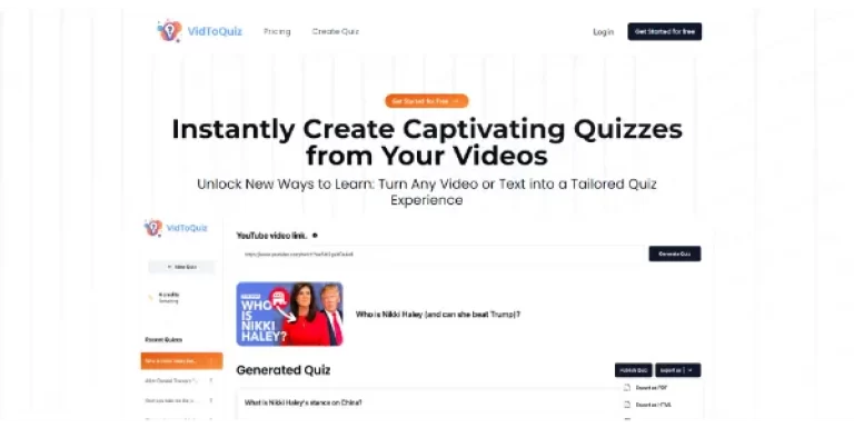 VidToQuiz